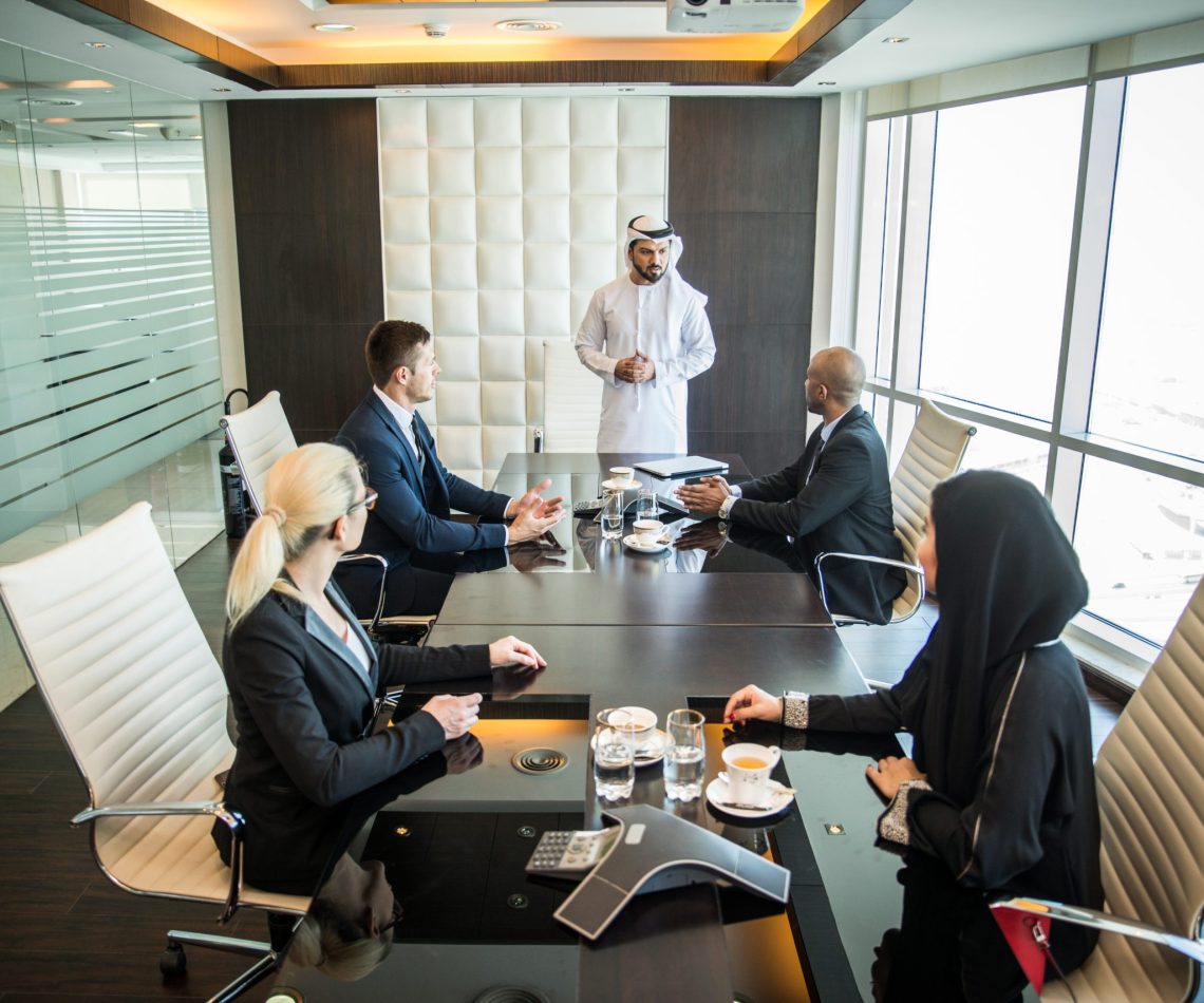 Business team in Dubai