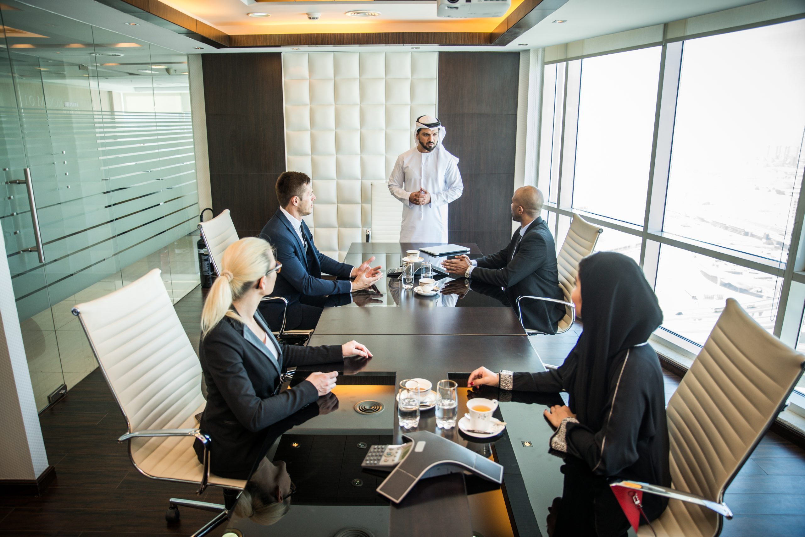 Business team in Dubai