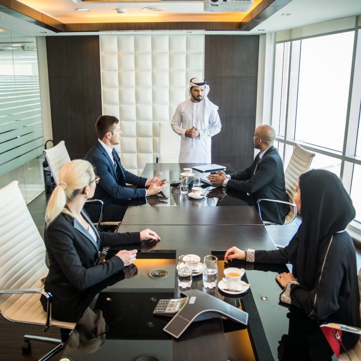 Business team in Dubai