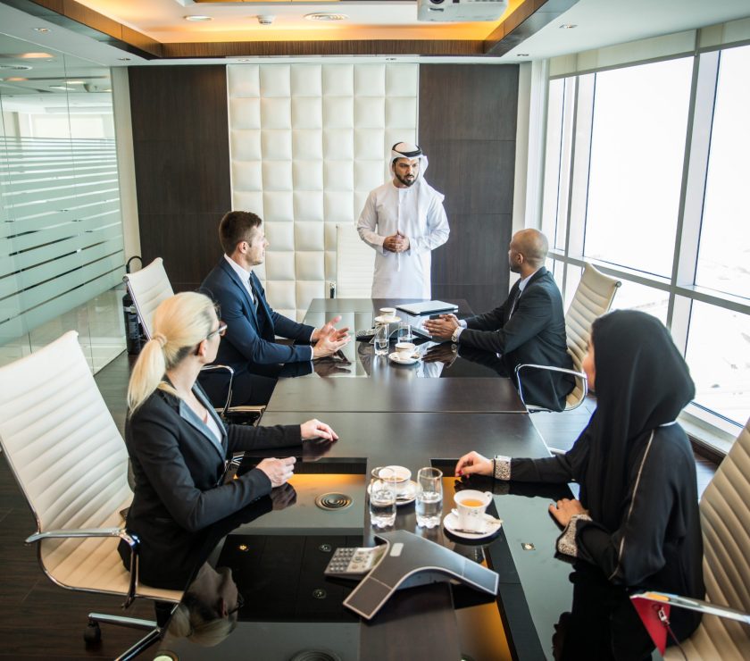 Business team in Dubai