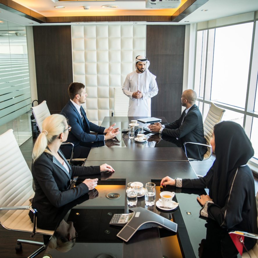 Business team in Dubai