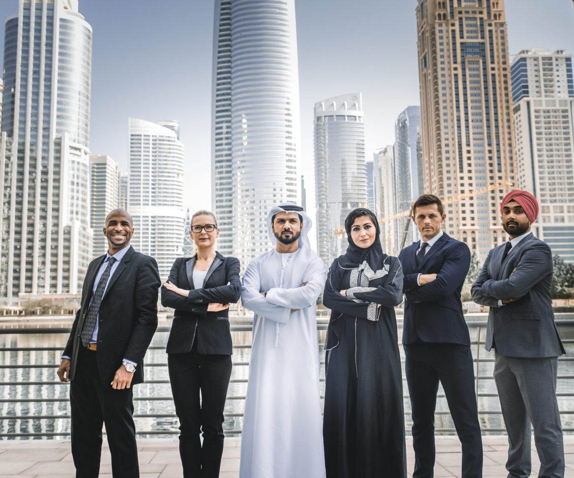 Business team in Dubai