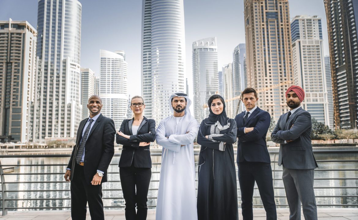 Business team in Dubai