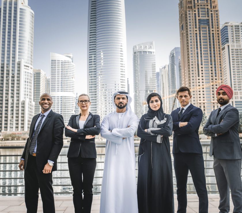 Business team in Dubai