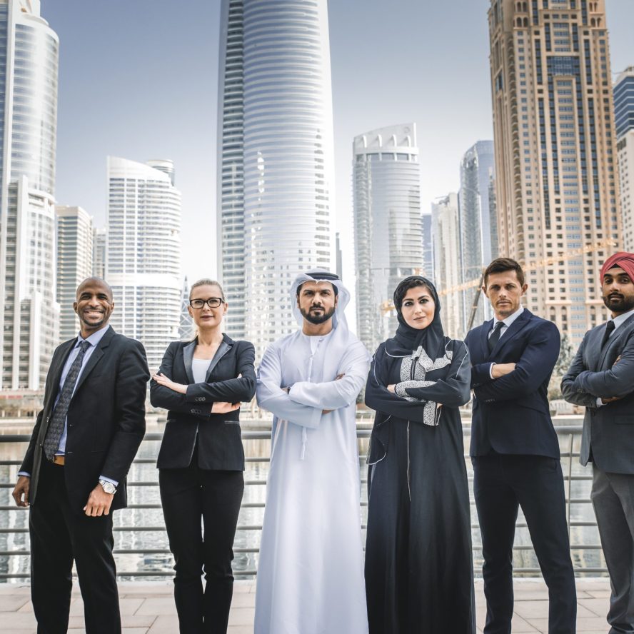 Business team in Dubai