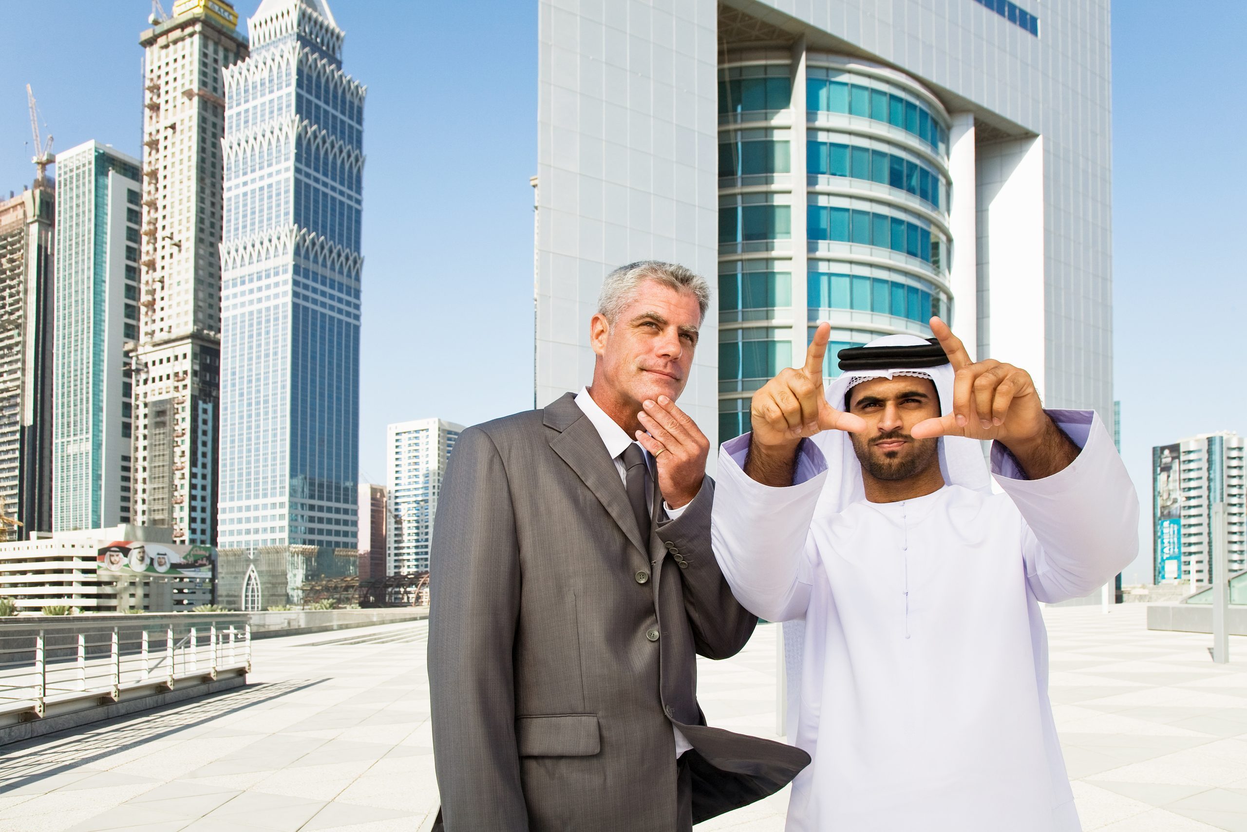 Businessmen in dubai