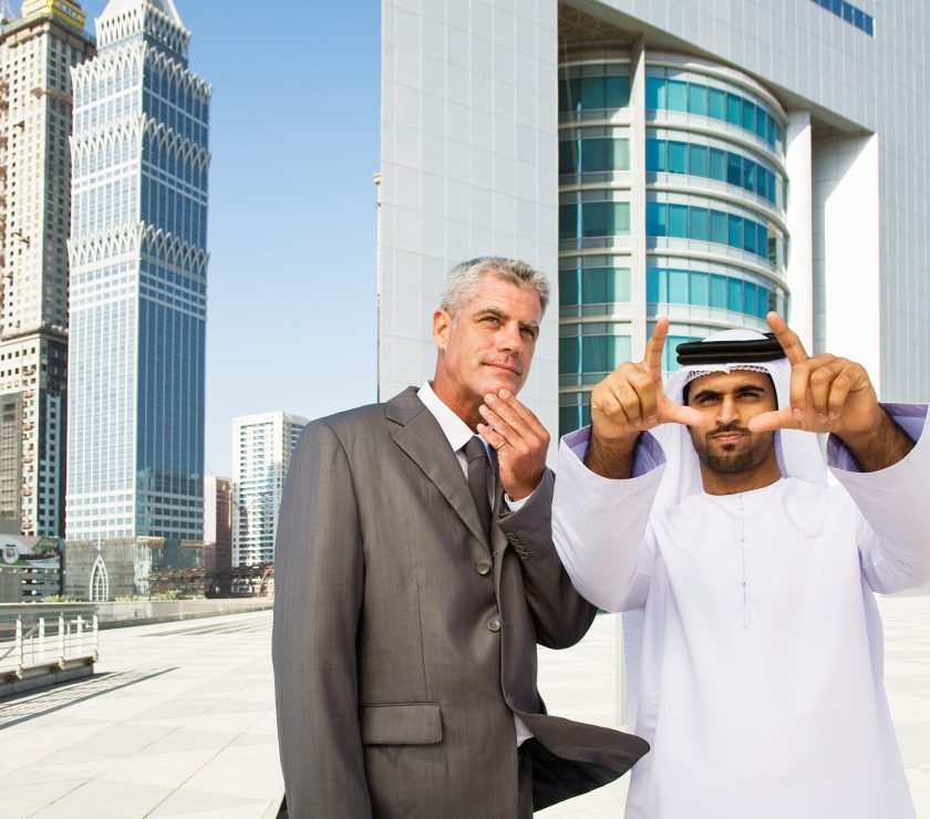 Businessmen in dubai