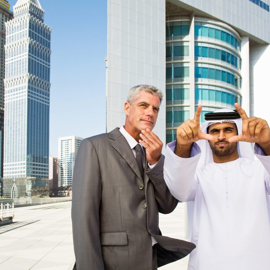 Businessmen in dubai
